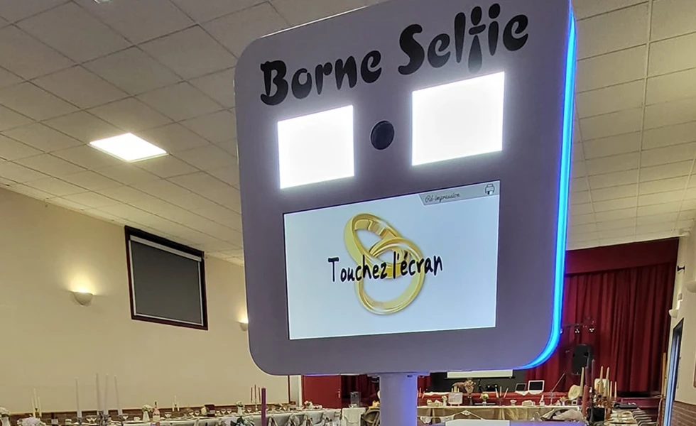 La borne selfie